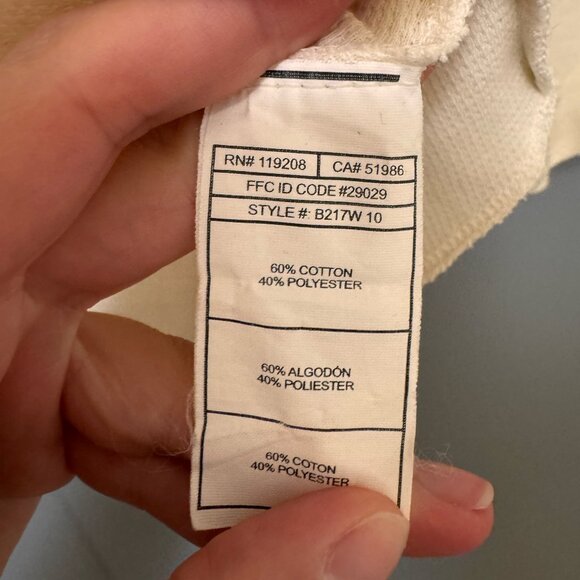 Green Bay Packers Cream Thermal Long Sleeve, Size S - Picture 5 of 9